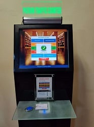 CELECT Patron Traffic Counter Kiosk